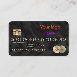 Add Your Logo Credit Card Style
