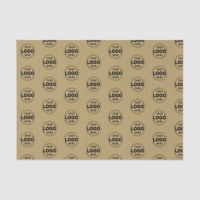 Add Your Logo Custom Branded Packaging Tissue Paper (Front)