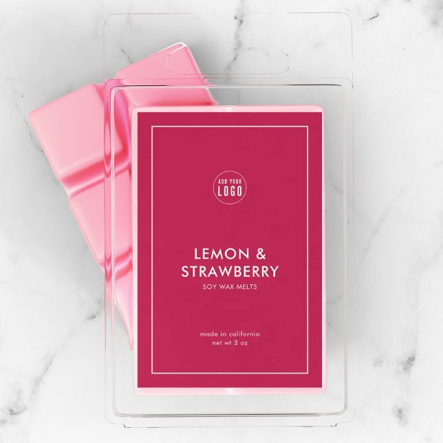 Add Your Logo Custom Colour Modern Product Label (Creator Uploaded)