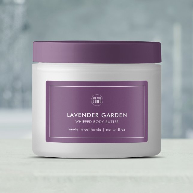 Add Your Logo Custom Colour Modern Product Label (Creator Uploaded)