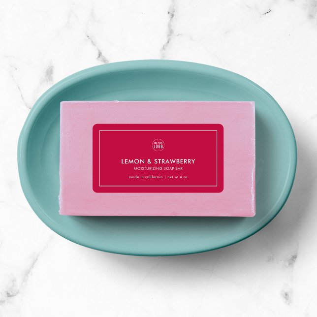 Add Your Logo Custom Colour Modern Product Label (Creator Uploaded)