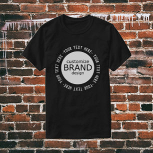 Add Your Logo Custom Company Brand T-Shirts