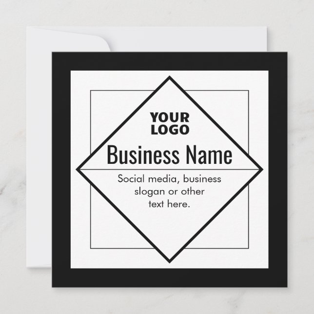 Add Your Logo Customisable Template (Front)
