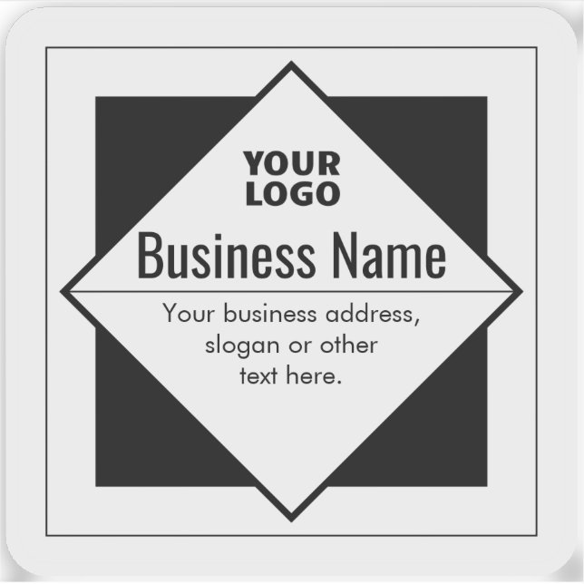 Add Your Logo Customisable Template (Front)