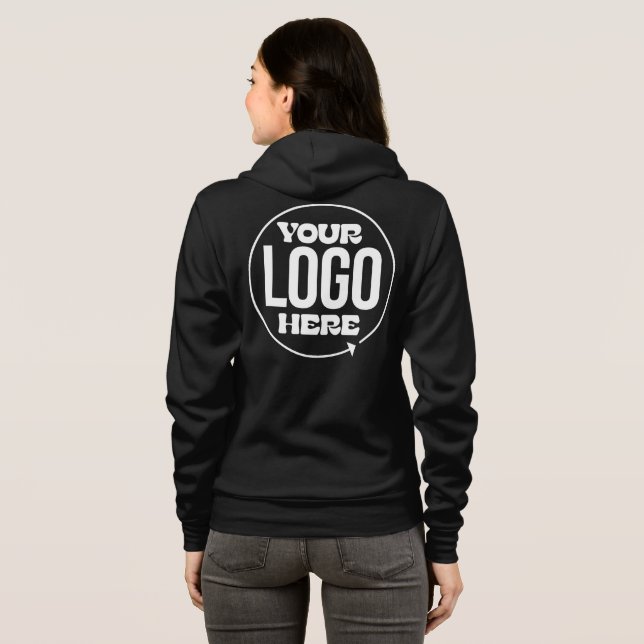 Add Your Logo Future Bestseller Author Customise Hoodie (Back Full)