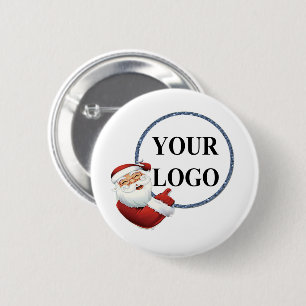 ADD YOUR LOGO HERE CUSTOM WEDDING 6 CM ROUND BADGE