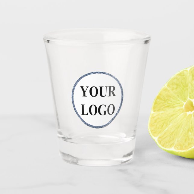 ADD YOUR LOGO HERE CUSTOM WEDDING SHOT GLASS (Front)