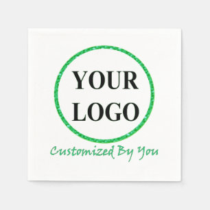 ADD YOUR LOGO HERE NAPKIN