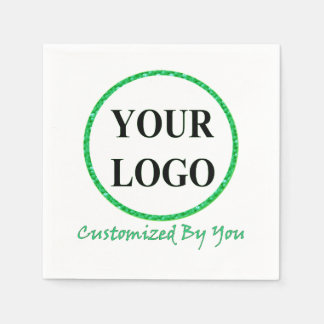 ADD YOUR LOGO HERE NAPKIN