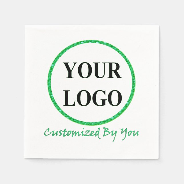 ADD YOUR LOGO HERE NAPKIN (Front)