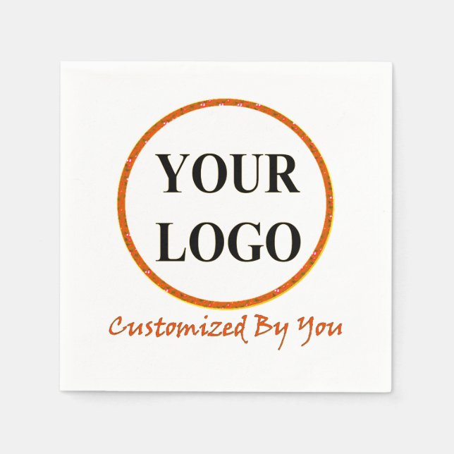 ADD YOUR LOGO HERE NAPKIN (Front)