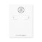 Add Your Logo Hoop Earring Display Card