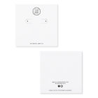 Add Your Logo Hoop Earrings Display Card