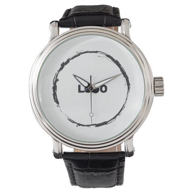 add your logo in a watch (Front)