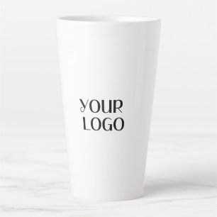 add your logo in a white coffee mug