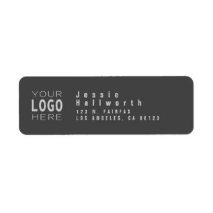 Add Your Logo Modern Look Return Address