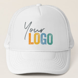 Add Your Logo, No Minimum, Green Promotional Logo  Trucker Hat