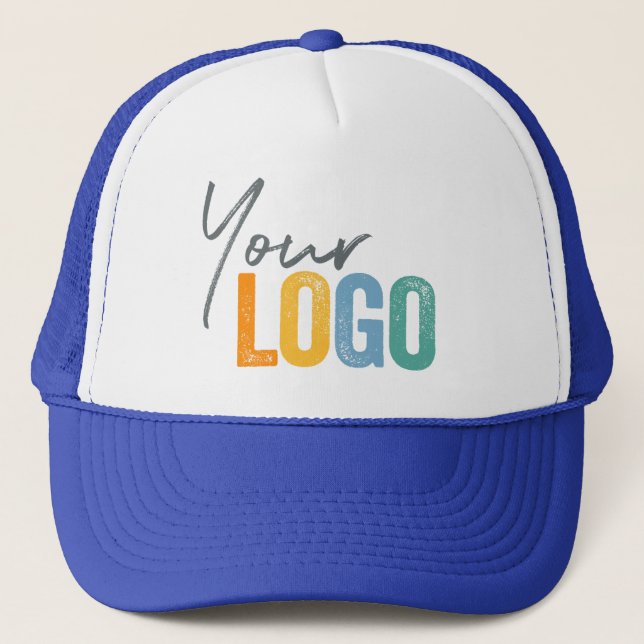 Add Your Logo, No Minimum, Green Promotional Logo  Trucker Hat (Front)
