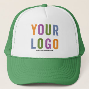 Add Your Logo, No Minimum Promotional Logo Trucker Trucker Hat