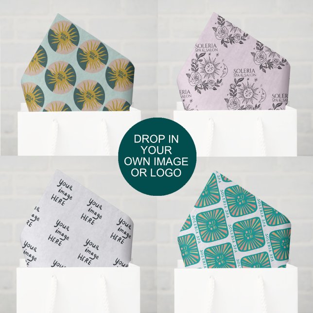 Add Your LOGO or Image CUSTOM  Tissue Paper (Add Your LOGO or Image CUSTOM Tissue Paper
)