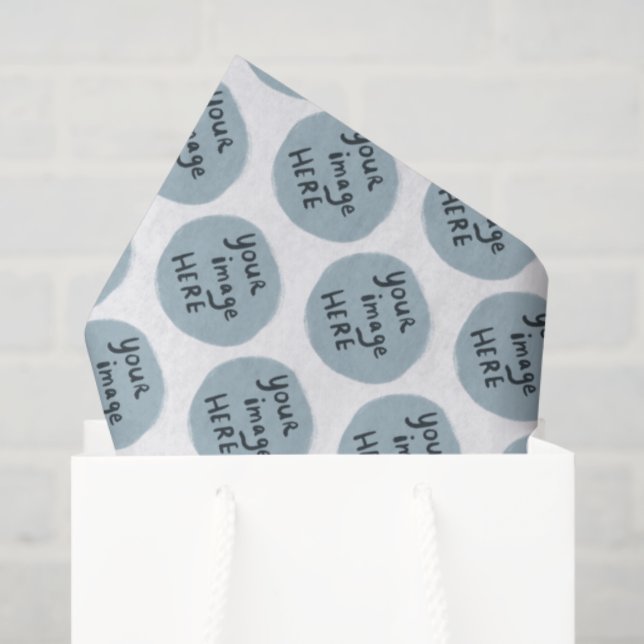 Add Your LOGO or Image CUSTOM  Tissue Paper (Gift Bag)