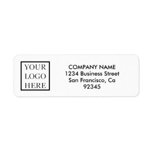 Add Your Logo Return Address