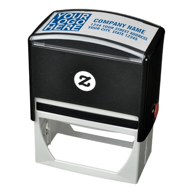Add Your Logo Return Address Self-inking Stamp (Product)