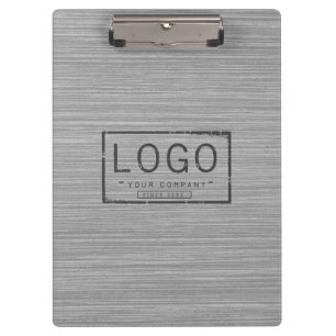 Add your logo rustic barn wood clipboard