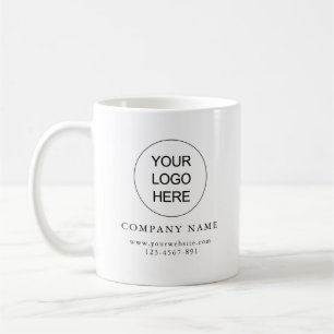 Add Your Logo Simple Clean Company Mug