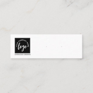 Add Your Logo Stud Earring Display Card