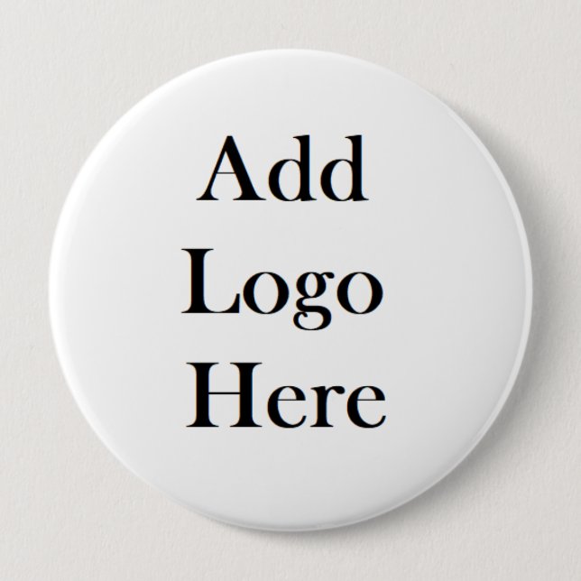 Add Your Logo to this 10 Cm Round Badge (Front)
