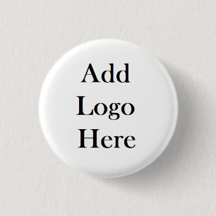 Add Your Logo to this 3 Cm Round Badge