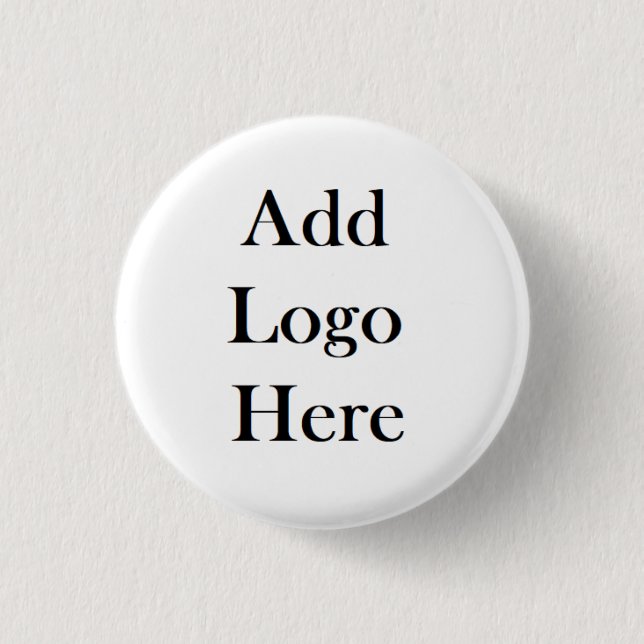Add Your Logo to this 3 Cm Round Badge (Front)