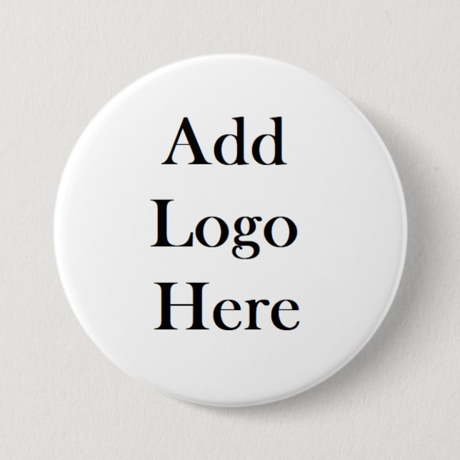 Add Your Logo to this 7.5 Cm Round Badge (Front)