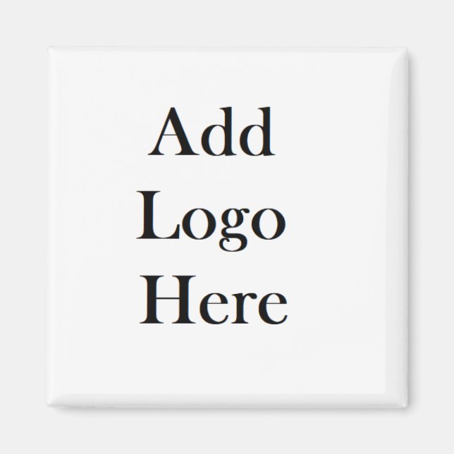 Add Your Logo to this  Magnet (Front)