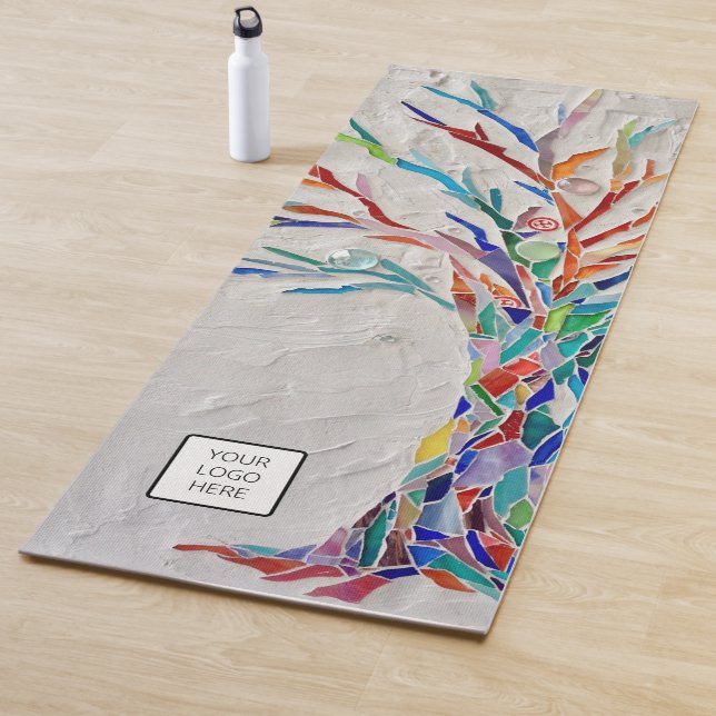 Add Your Logo Tree Of Life Yoga Mat (In Situ)