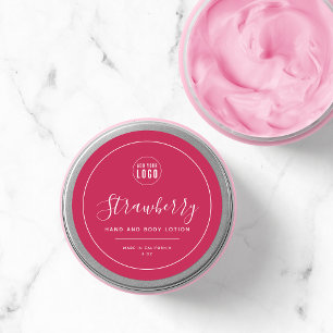 Add Your Logo White Border Editable Colour Classic Round Sticker