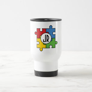 Add Your Monogram Travel/Commuter Mug