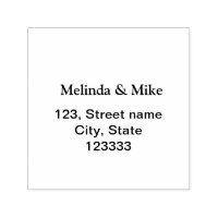 Add your name address City State postal custom sim