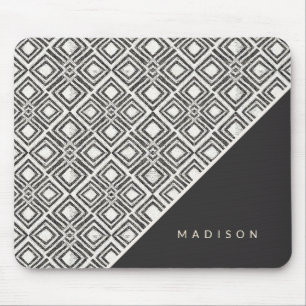 Add Your Name African Wild Pattern Mouse Mat