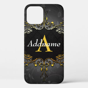 Add your name and initial iPhone 12 case