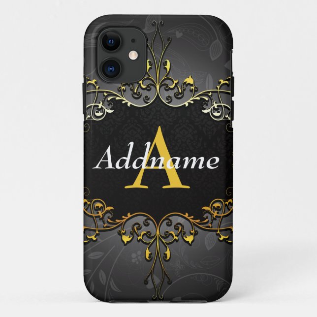 Add your name and initial Case-Mate iPhone case (Back)