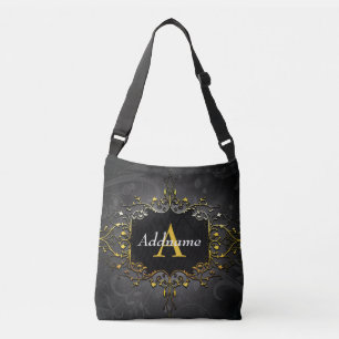 Add your name and initial crossbody bag