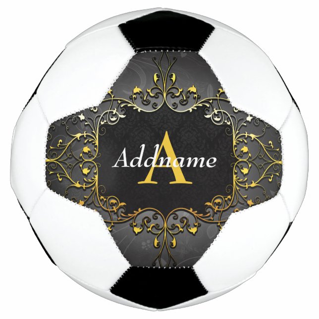 Add your name and initial football (Front)