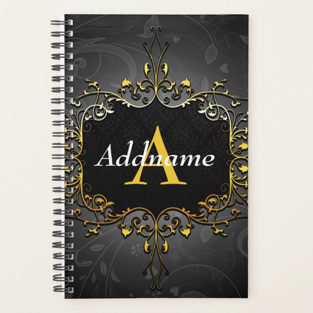 Add your name and initial planner (Front)