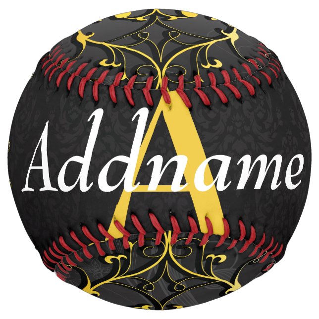 Add your name and initial softball (Front)