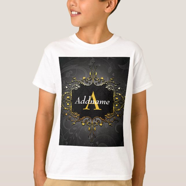 Add your name and initial T-Shirt (Front)