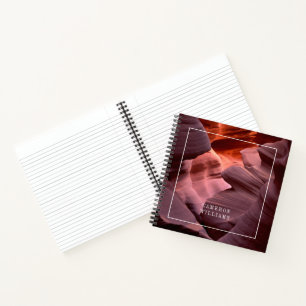Add Your Name Antelope Canyon Formations Notebook