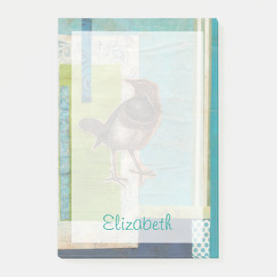 Add Your Name   Avian Scrapbook I Post-it Notes