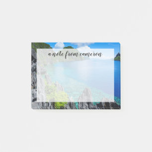 Add Your Name   Bacuit Archipelago Seascape Post-it Notes